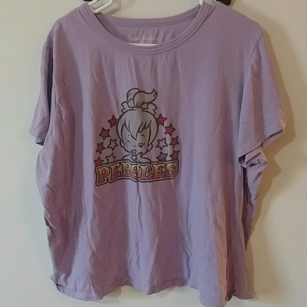 Pebbles Purple Shirt 2X